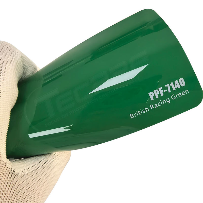 PPF-7140 ব্রিটিশ রেসিং গ্রিন কালার পেইন্ট প্রোটেকশন ফিল্ম ফর কার স্ক্র্যাচ